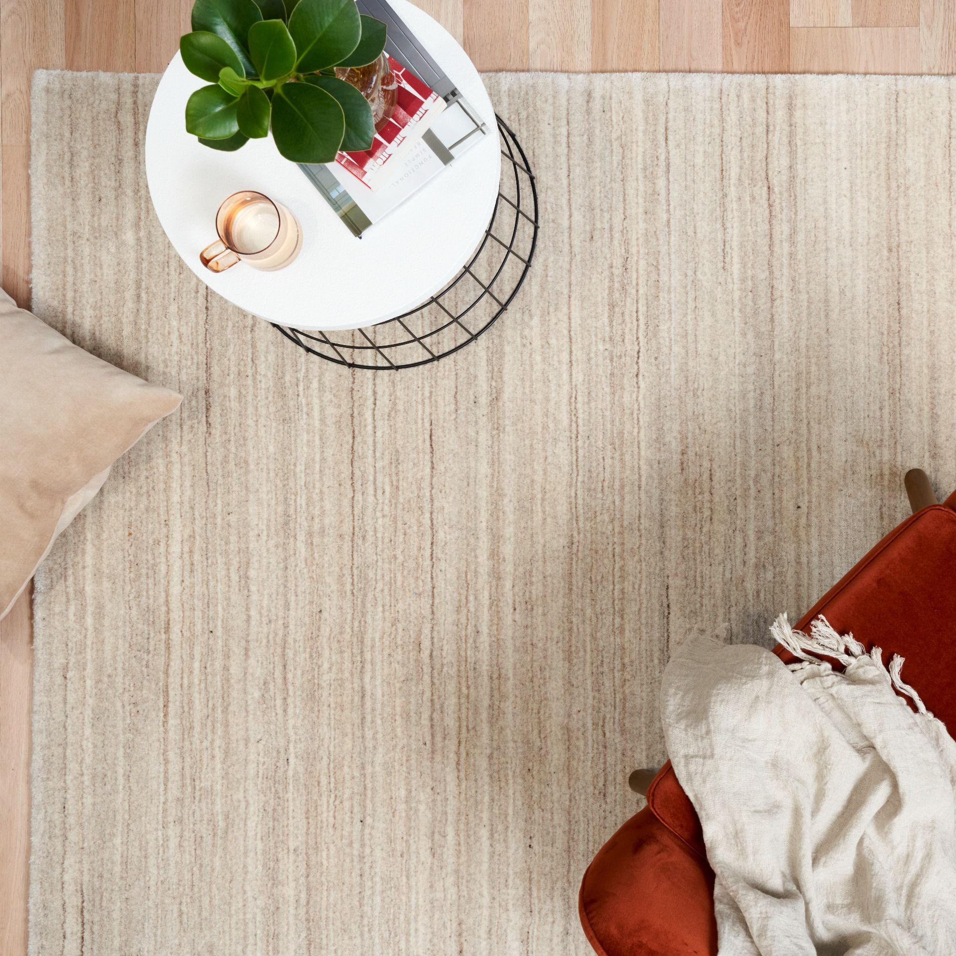 Wool Comb - Beige