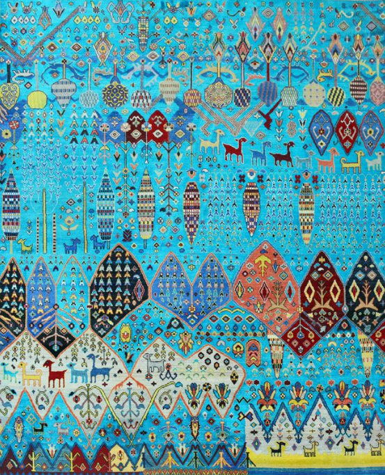 Gabbeh - Blue Multi