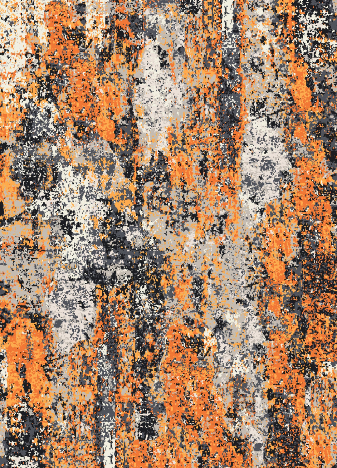 Glamour - Orange Black