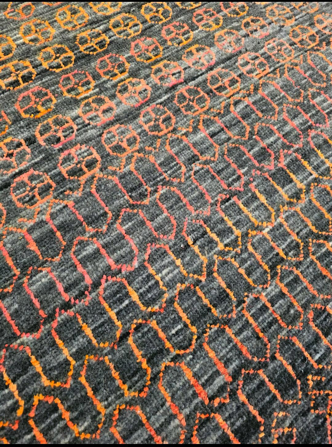 Mesh -Charcoal Red