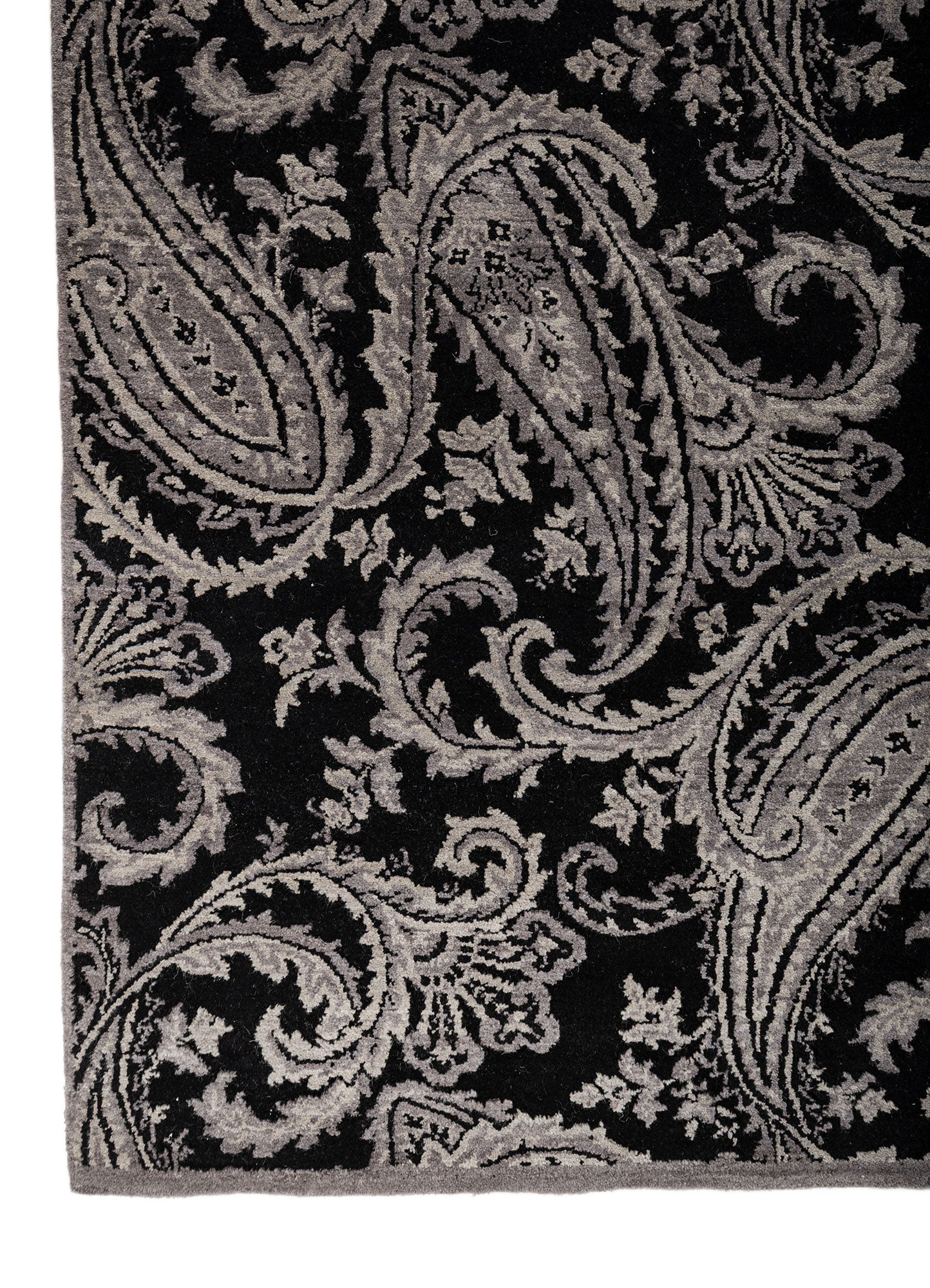 Paisley Black Taupe