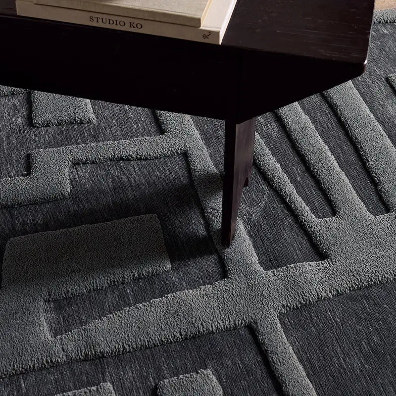 Emboss - Charcoal