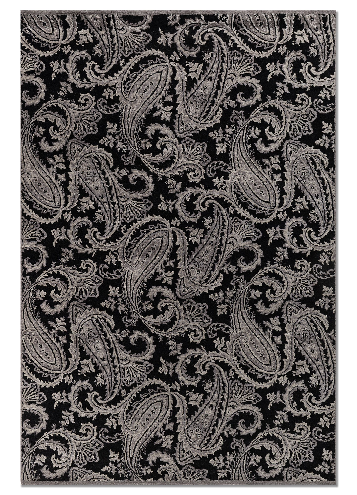 Paisley Black Taupe